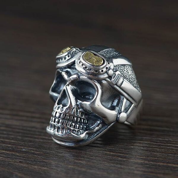 Air Force Skull Ring