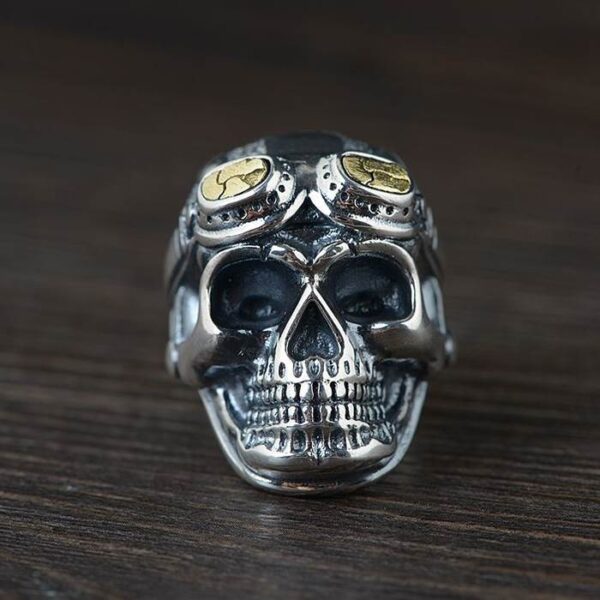 Air Force Skull Ring