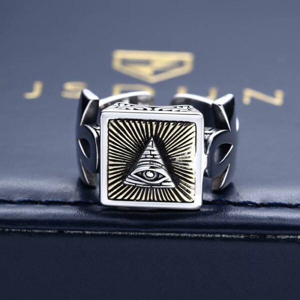 Ankh All Seeing Eye Ring