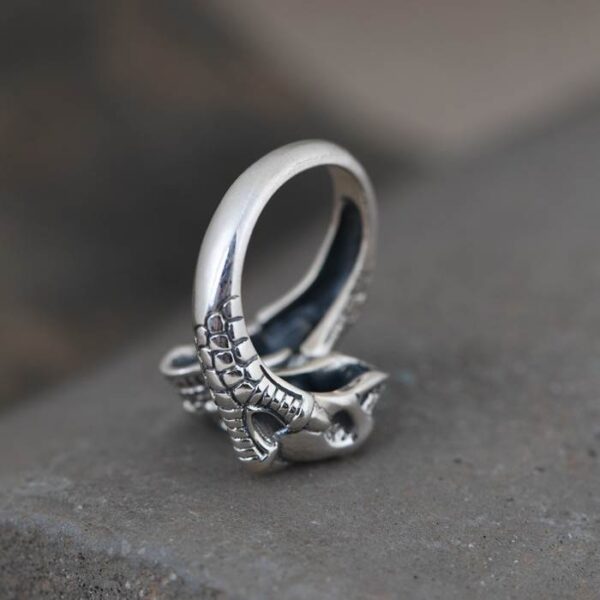 Skull Claw Ring