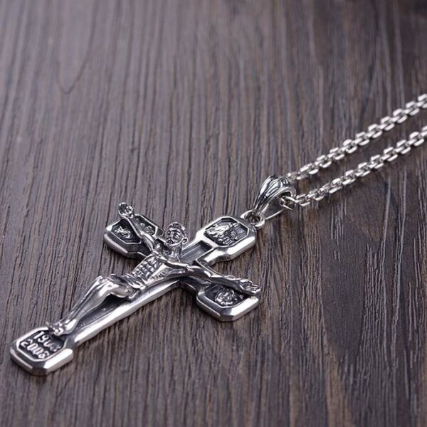 Crucifix Cross Pendant Necklace