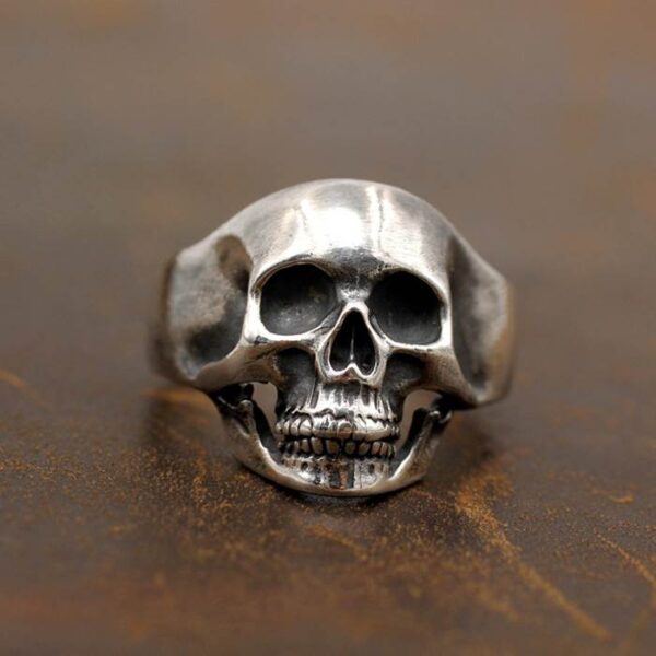 Hip Hop Skull Ring