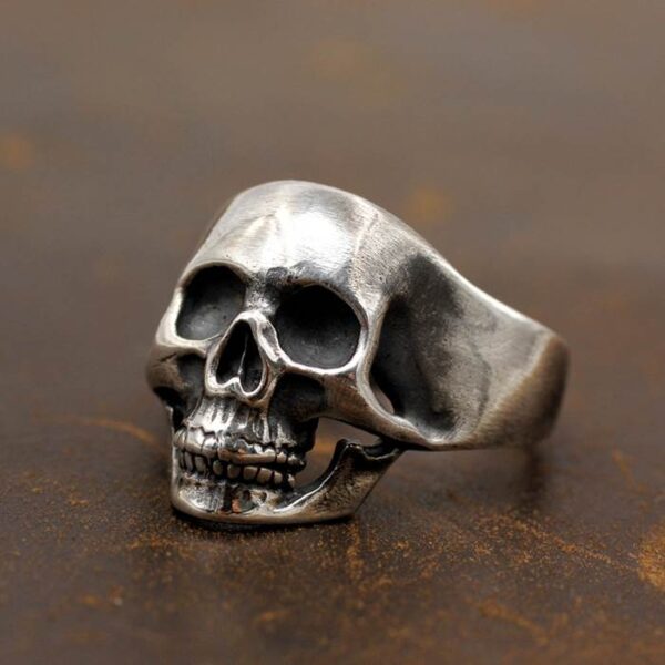 Hip Hop Skull Ring