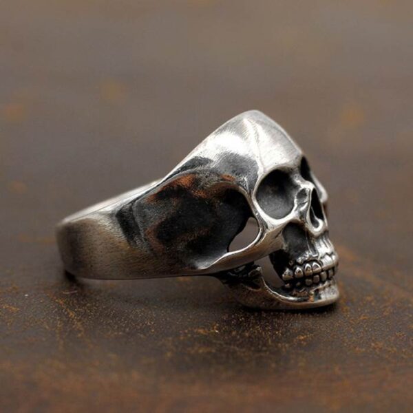 Hip Hop Skull Ring