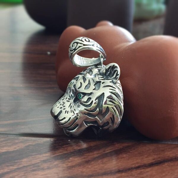 Tiger Pendant Necklace