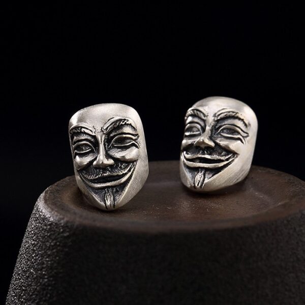 990 Silver V for Vendetta Earrings