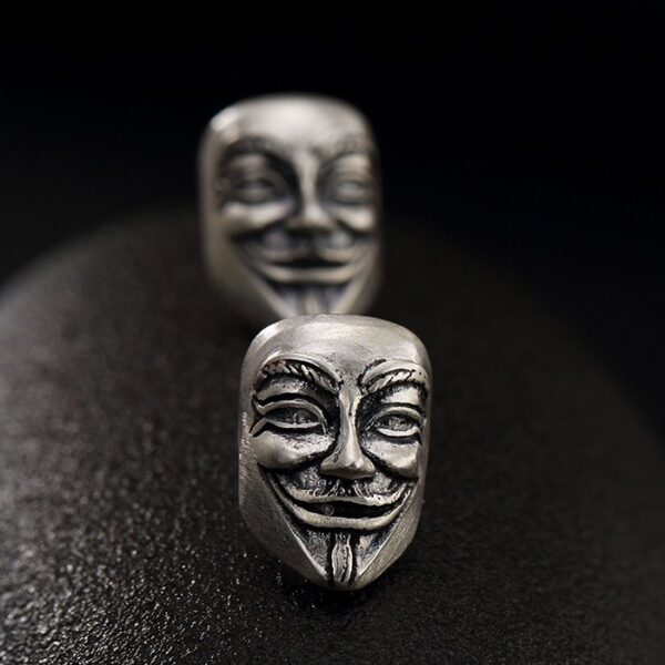 990 Silver V for Vendetta Earrings