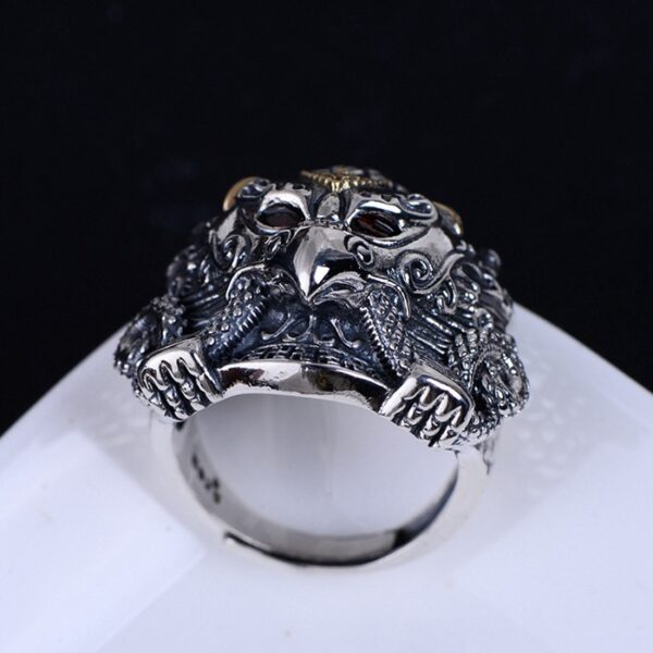 Sterling Silver Eagle Ring