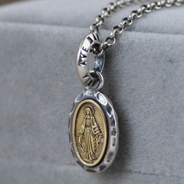 Virgin Mary Pendant Necklace