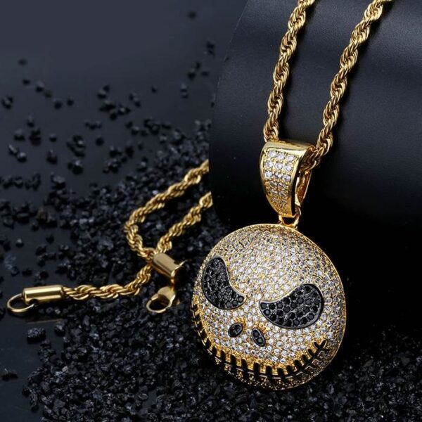 Jack Skellington Christmas Necklace