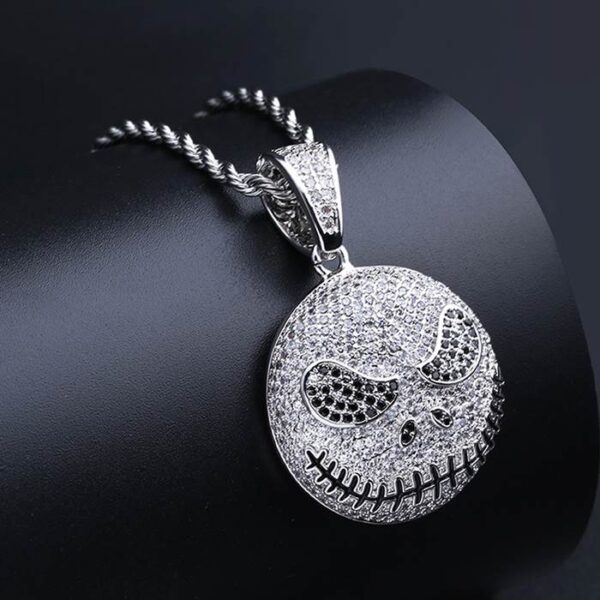 Jack Skellington Christmas Necklace