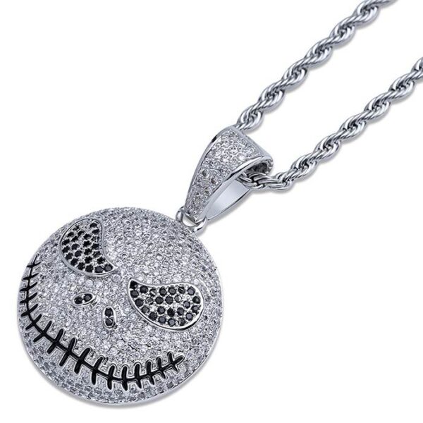 Jack Skellington Christmas Necklace