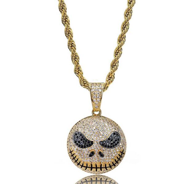 Jack Skellington Christmas Necklace