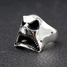Halloween Demon Skull Ring