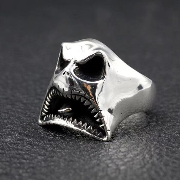 Halloween Demon Skull Ring