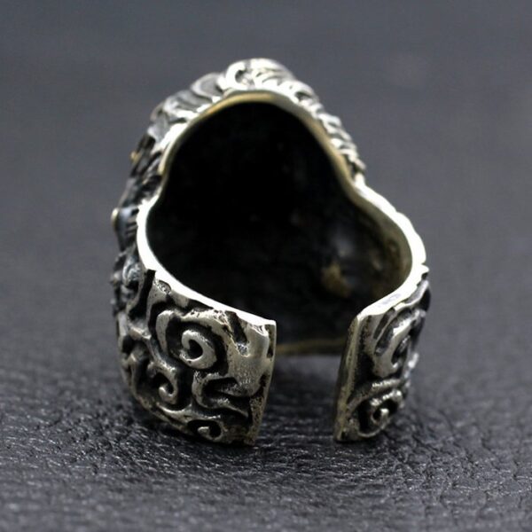 Sterling Silver King Of Monkey Ring