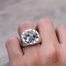 Sterling Silver Suzaku Ring