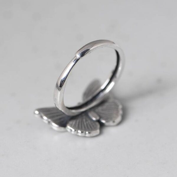 Sterling Silver Butterfly Ring