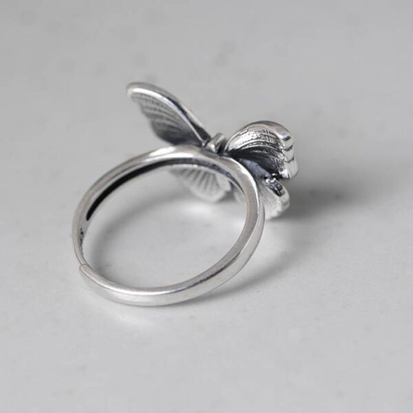 Sterling Silver Butterfly Ring