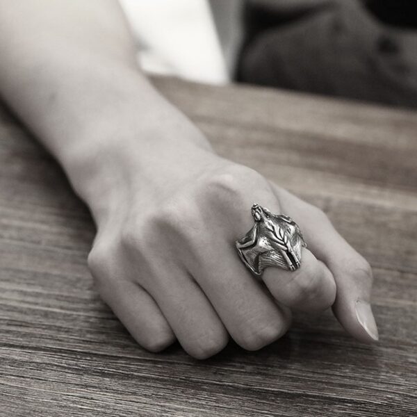 Sterling Silver Cool Bat Wrap Ring