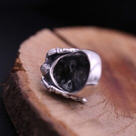 Sterling Silver Warcraft Orc Ring