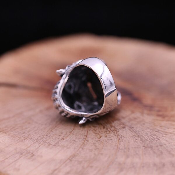 Sterling Silver Warcraft Orc Ring