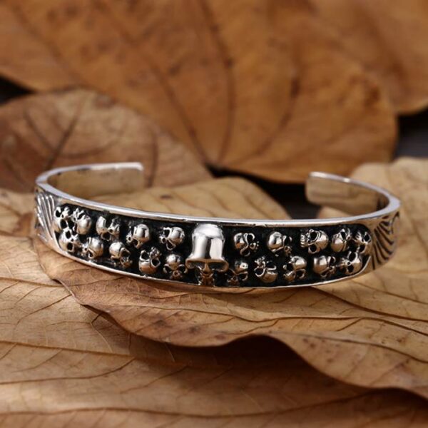 Skulls Cuff Bangle