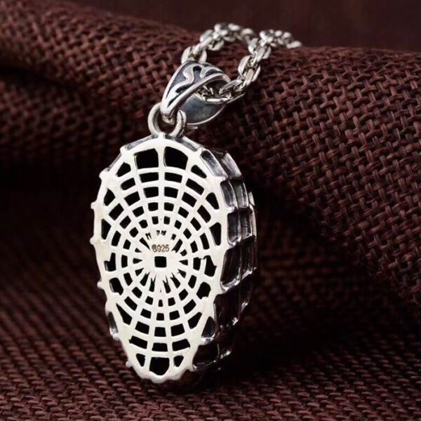 Sterling Silver Spiderman Pendant necklace