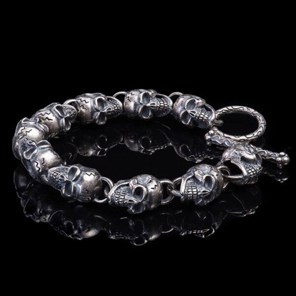 All Skull Links Bracelet