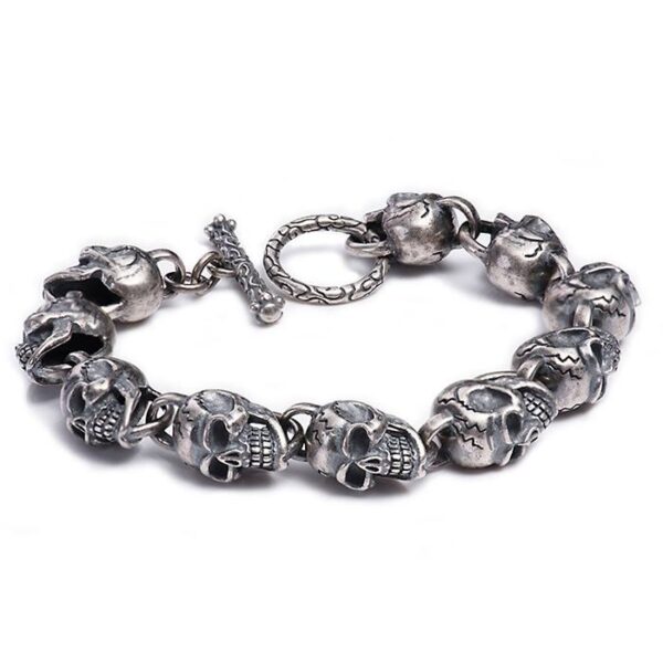 All Skull Links Bracelet