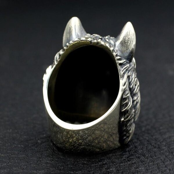 Heavy Wolf Ring