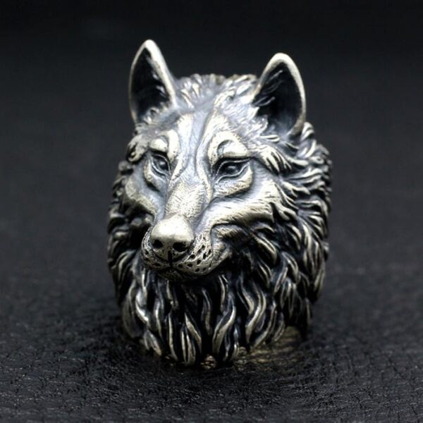 Heavy Wolf Ring