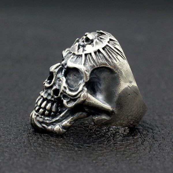 Hell Devil Skull Ring