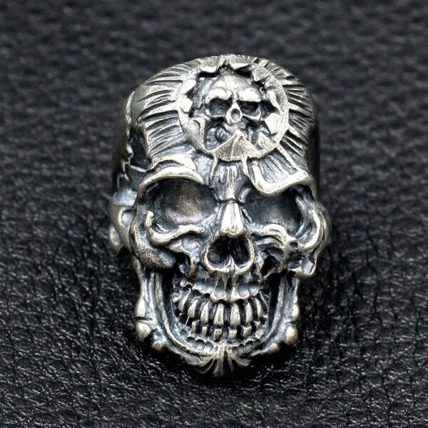 Hell Devil Skull Ring