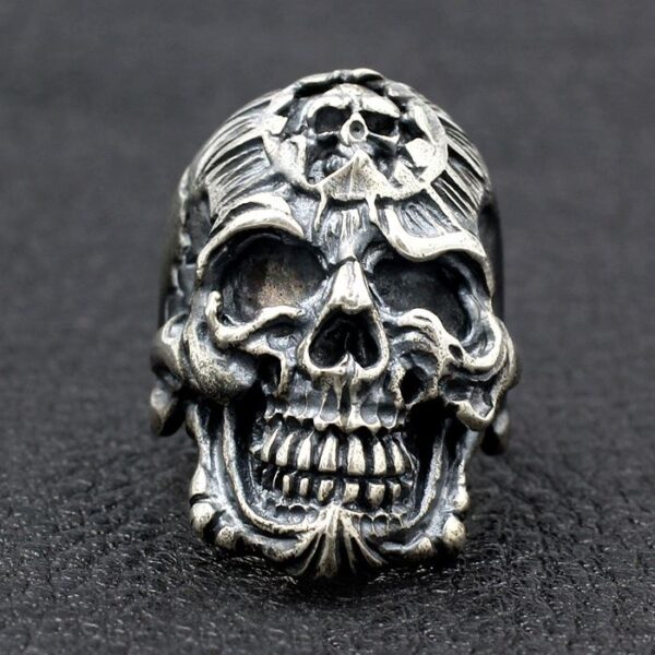 Hell Devil Skull Ring