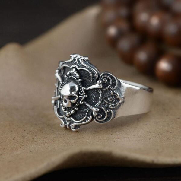 Skull And Crossbones Ring