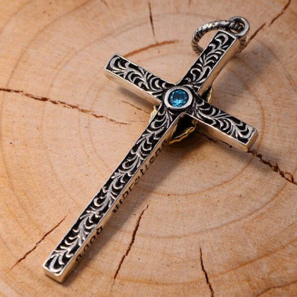 Virgin Mary Cross Pendant