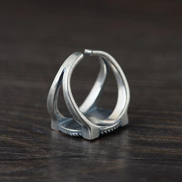 Mens Sterling Silver Scorpion Ring