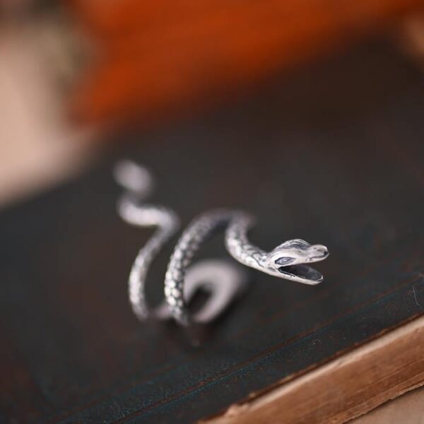 Sterling Silver Snake Ear Cuff