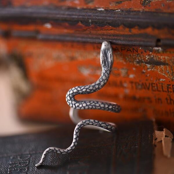 Sterling Silver Snake Ear Cuff