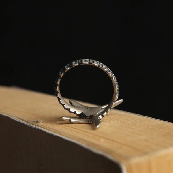 Sterling Sliver Sailfish Wrap Ring