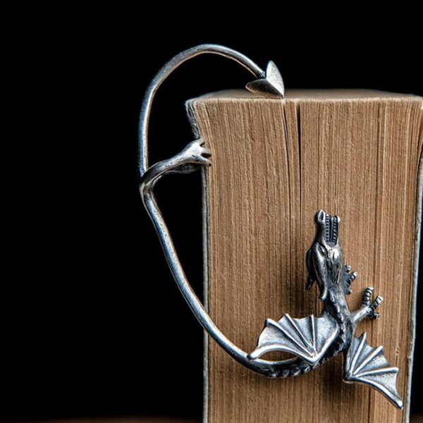 Womens Large 925 Silver Pterosaur Cuff Earring