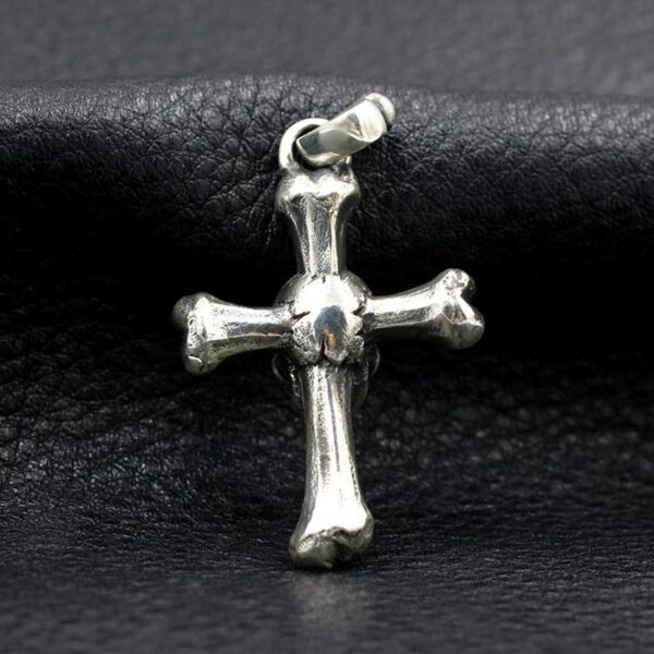 Cross Bones Skull Pendant