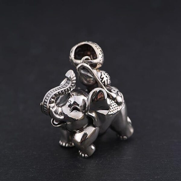 Elephant Pendant Charm Necklace