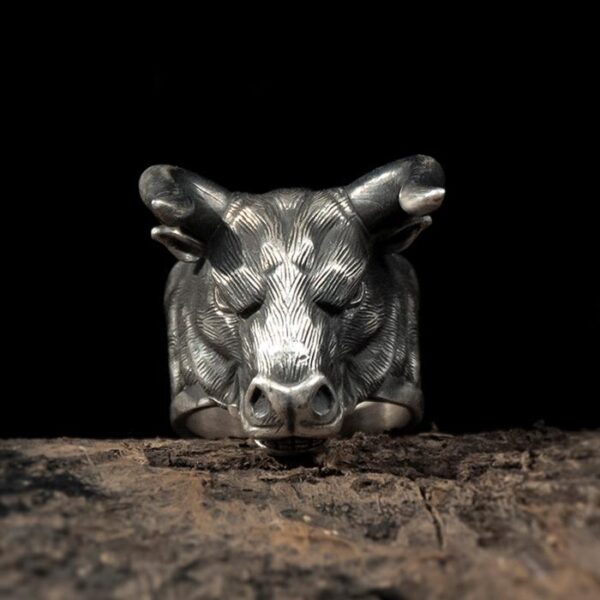 Cow Head Ring