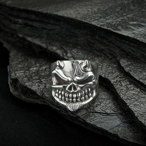 Tribal Skull Ring