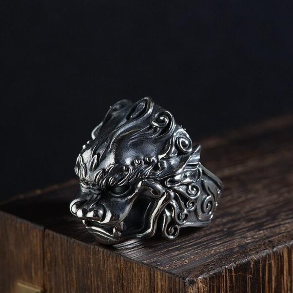 Silver Monster Ring