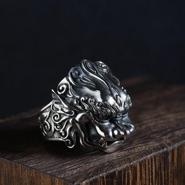 Silver Monster Ring