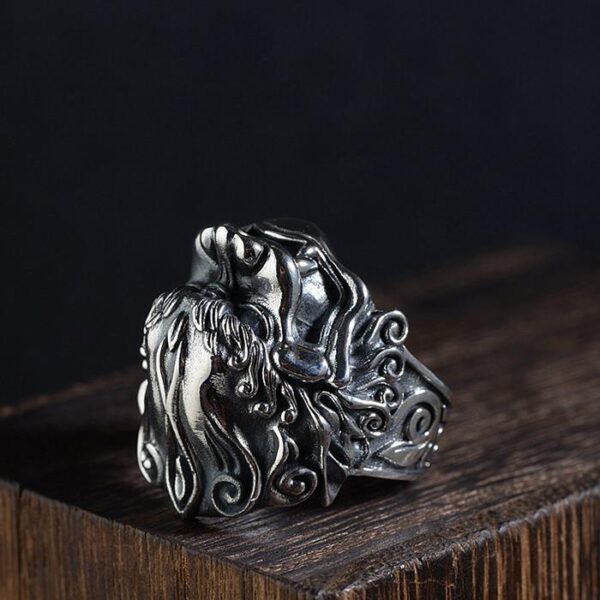 Silver Monster Ring