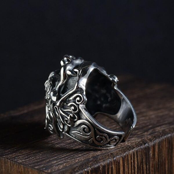 Silver Monster Ring
